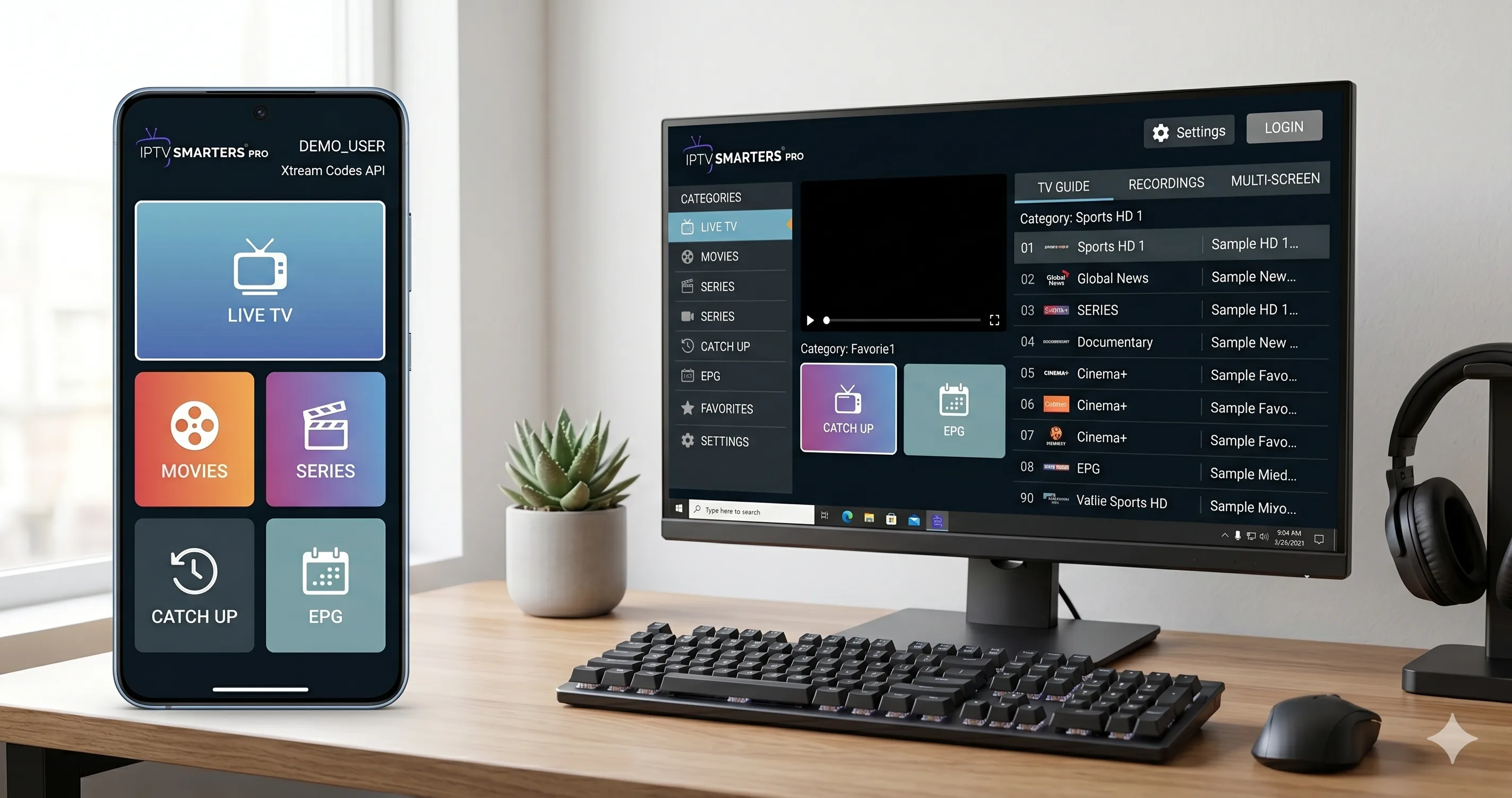 Bästa IPTV appen 2026 — jämförelse av TiViMate, IPTV Smarters och GSE för Android och iPhone